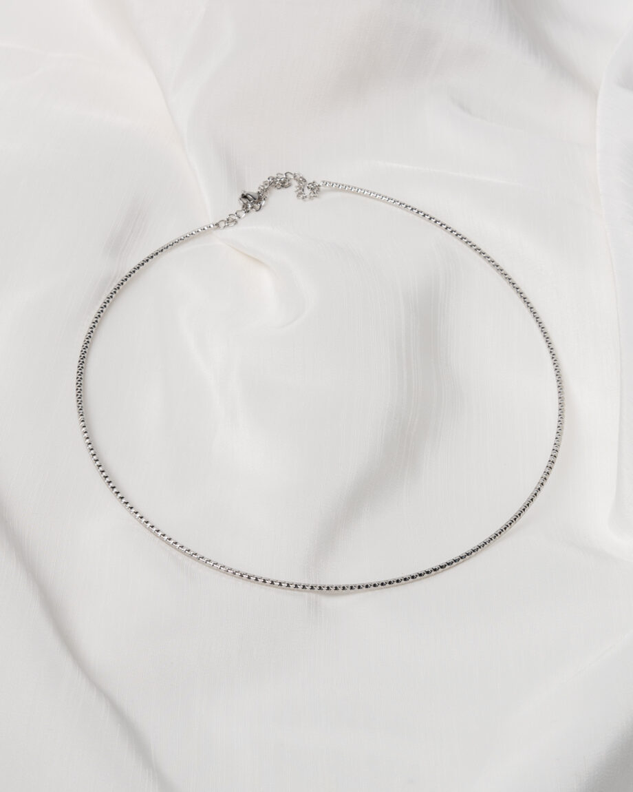 Γυναικείο Κρεμαστό Choker  Ασημί